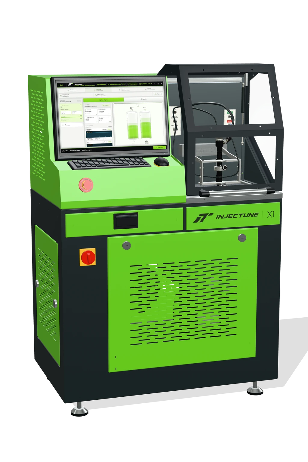 Injectune X1 interactive 3D product view